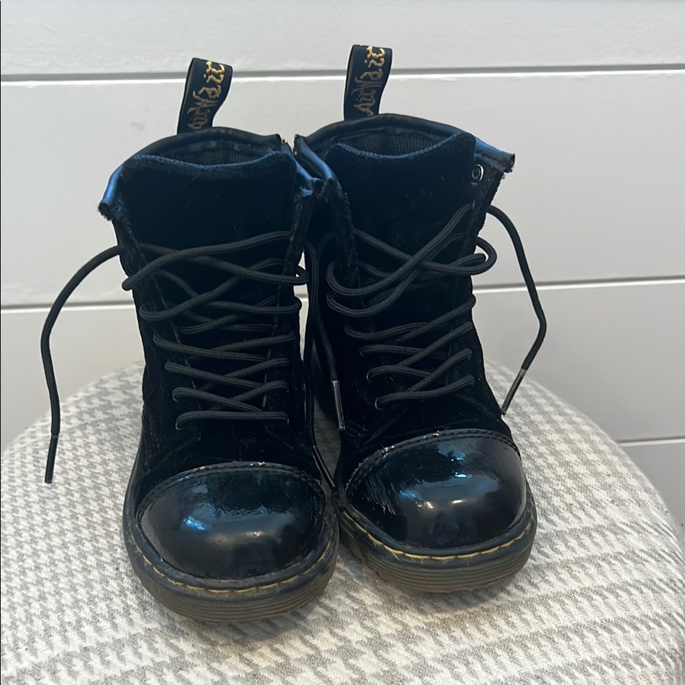 Dr. Martens Kids Black Boots
